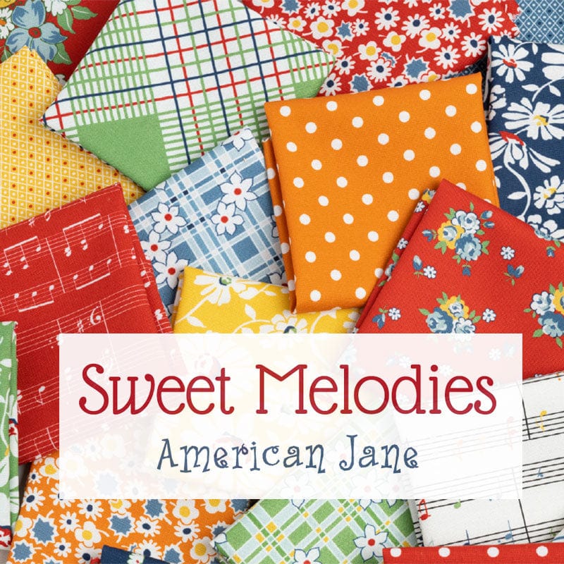 Moda Sweet Melodies Fat Quarter Pack 28 Piece 21810AB Lifestyle Image