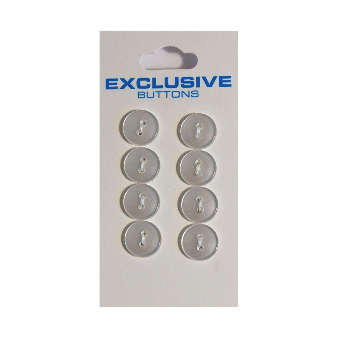 Module Buttons Module Carded Buttons: Code B: Size 11mm: Pack of 8 - The Sewing Studio