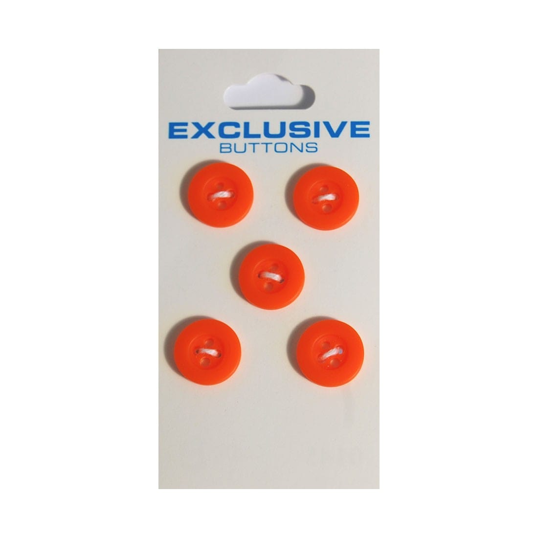 Module Buttons Module Carded Buttons: Code B: Size 12mm: Pack of 5 - The Sewing Studio