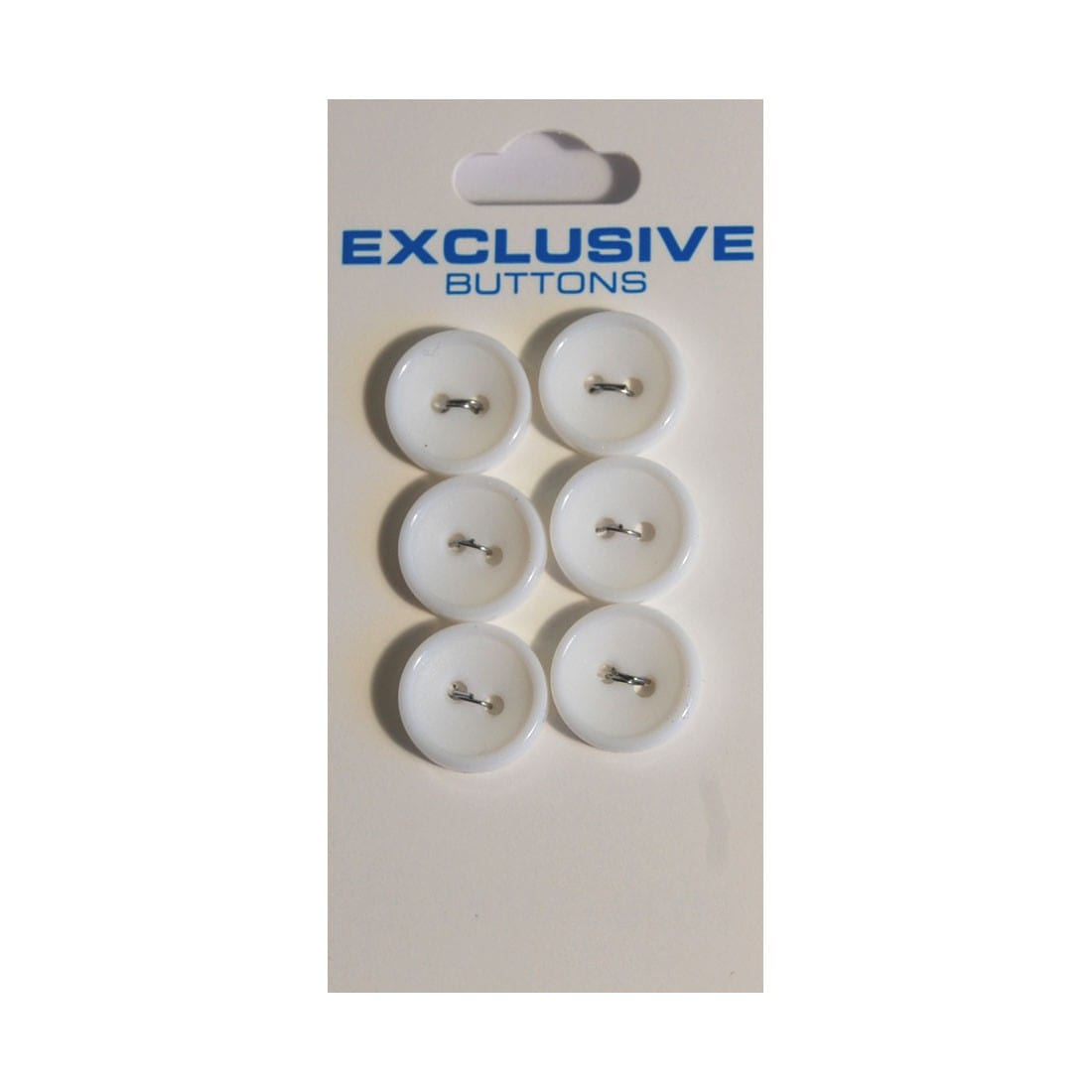 Module Buttons Module Carded Buttons: Code B: Size 14mm: Pack of 6 - The Sewing Studio