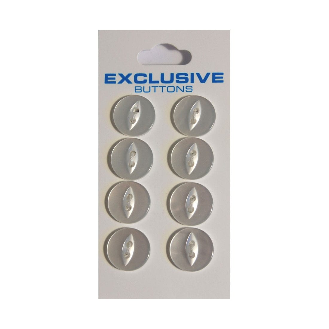 Module Buttons Module Carded Buttons: Code B: Size 14mm: Pack of 8 - The Sewing Studio