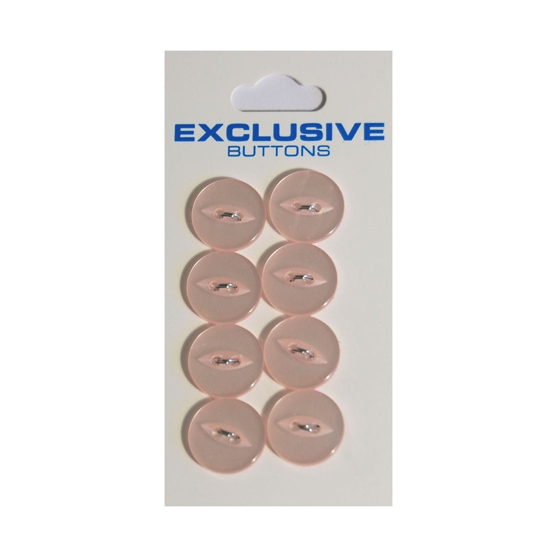 Module Buttons Module Carded Buttons: Code B: Size 14mm: Pack of 8 - The Sewing Studio