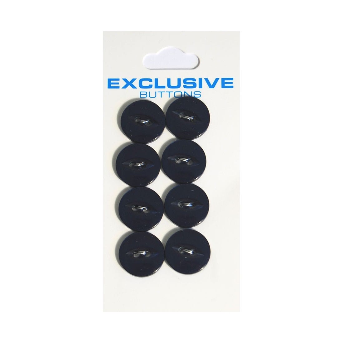 Module Buttons Module Carded Buttons: Code B: Size 14mm: Pack of 8 - The Sewing Studio
