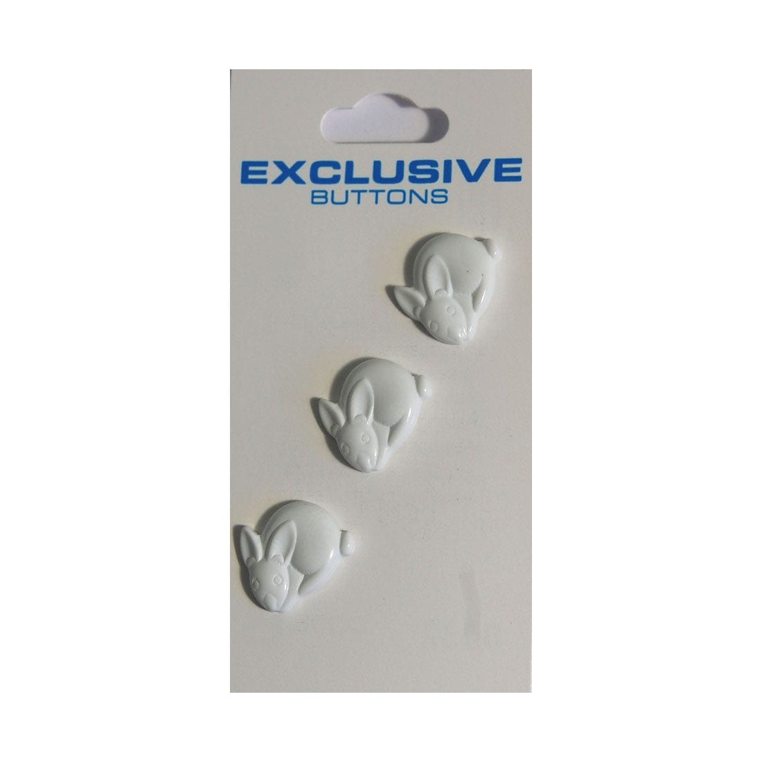 Module Buttons Module Carded Buttons: Code B: Size 15mm: Pack of 3 - The Sewing Studio