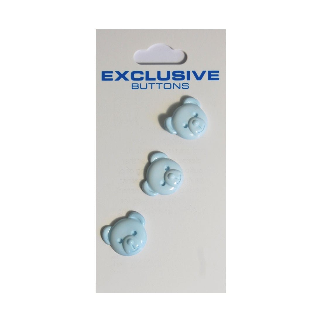 Module Buttons Module Carded Buttons: Code B: Size 15mm: Pack of 3 - The Sewing Studio