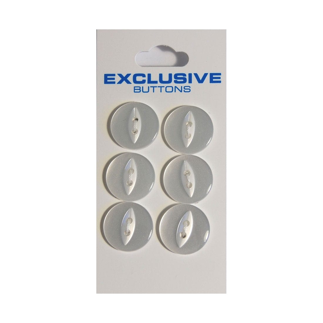 Module Buttons Module Carded Buttons: Code B: Size 16mm: Pack of 6 - The Sewing Studio