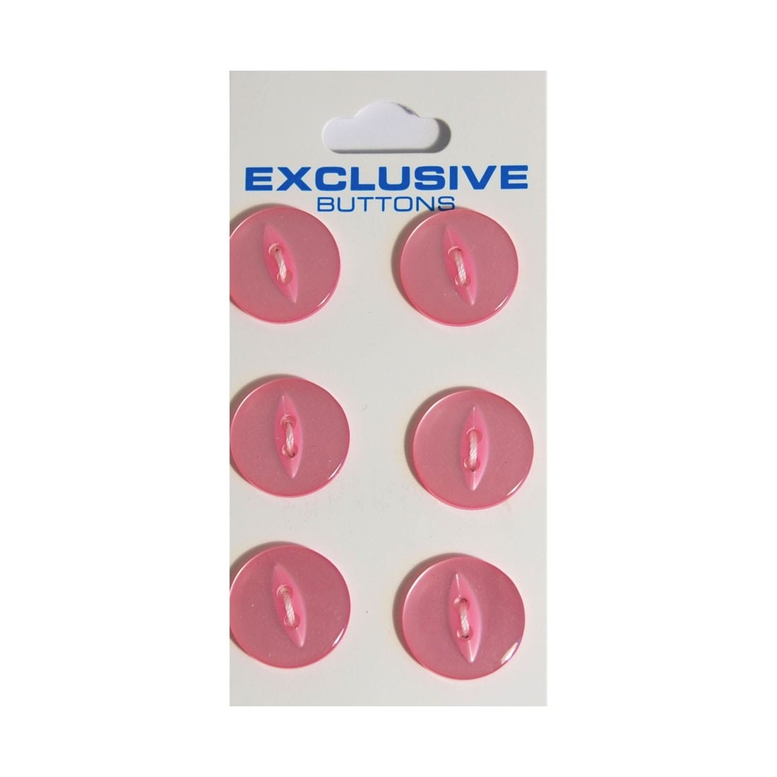 Module Buttons Module Carded Buttons: Code B: Size 16mm: Pack of 6 - The Sewing Studio