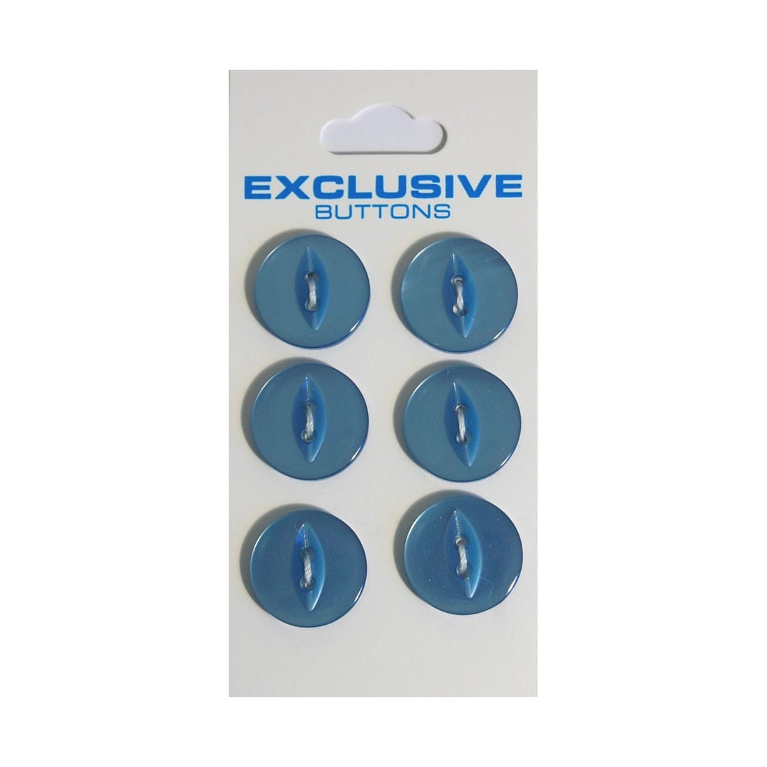 Module Buttons Module Carded Buttons: Code B: Size 16mm: Pack of 6 - The Sewing Studio