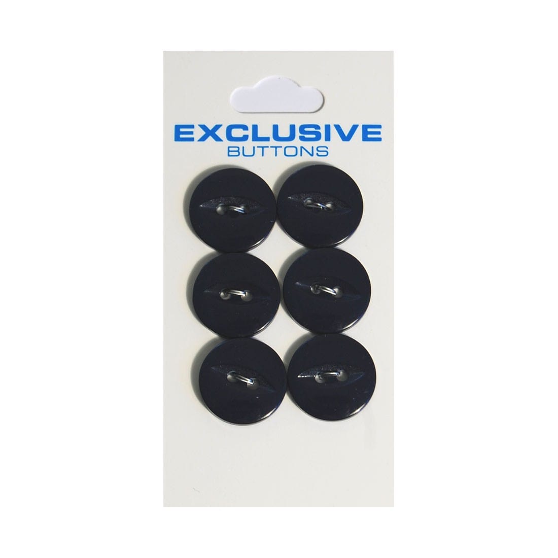Module Buttons Module Carded Buttons: Code B: Size 16mm: Pack of 6 - The Sewing Studio