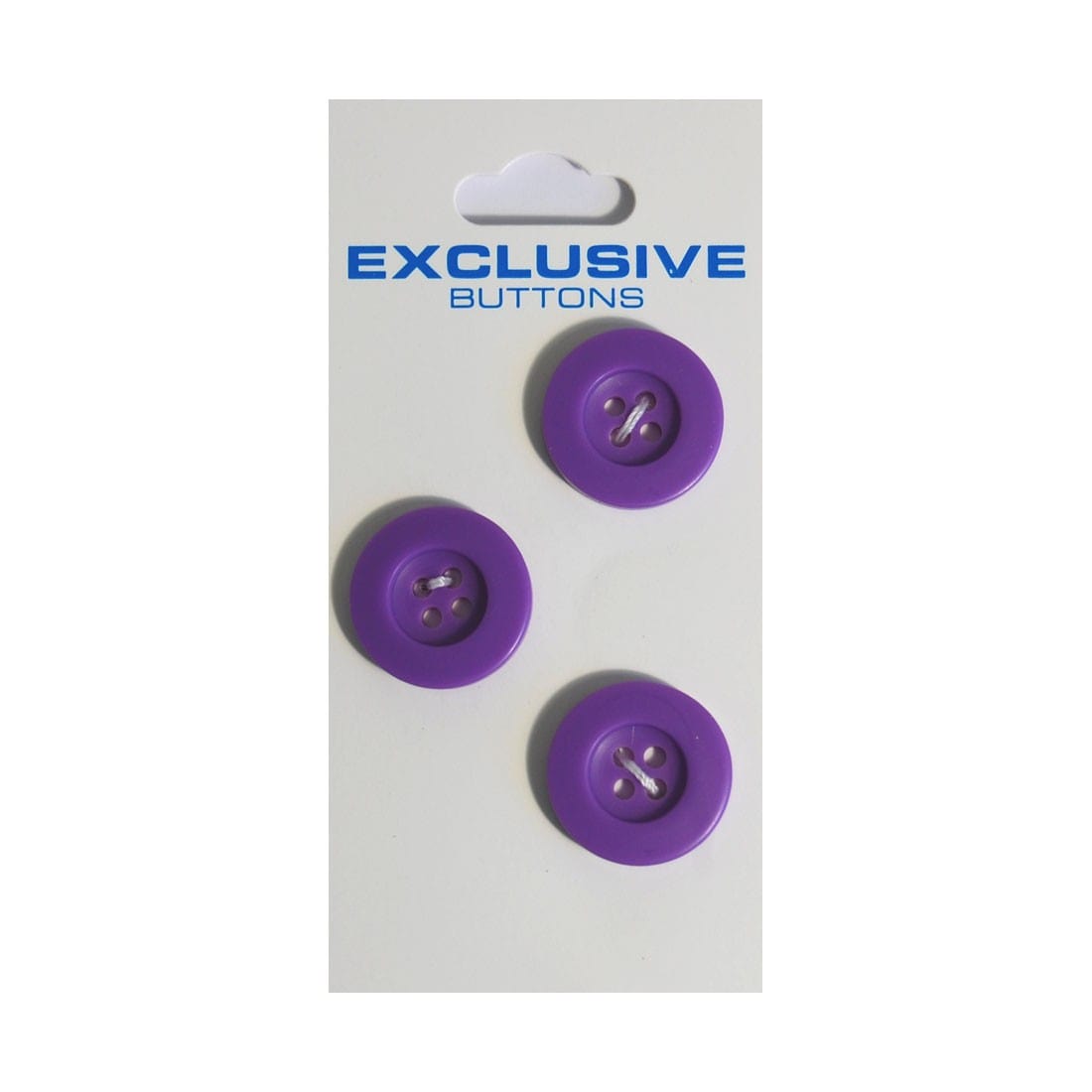 Module Buttons Module Carded Buttons: Code B: Size 17mm: Pack of 3 - The Sewing Studio