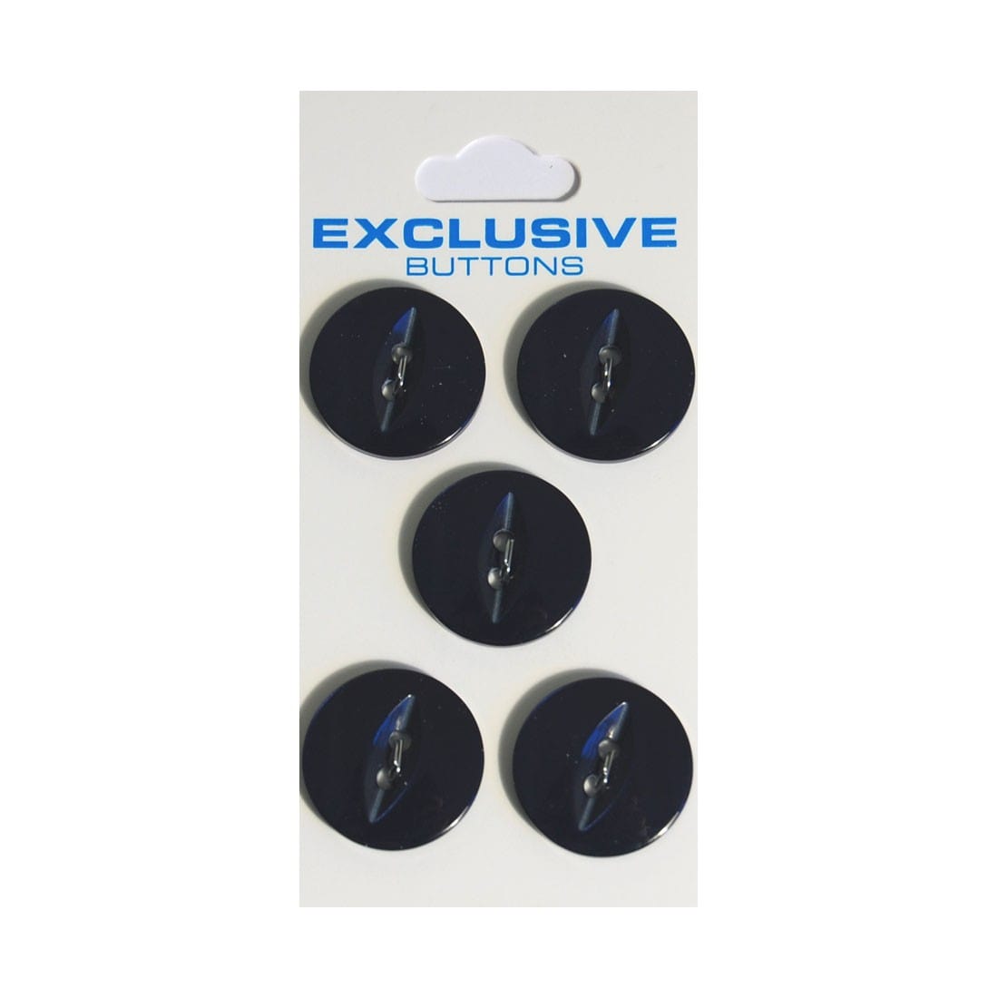 Module Buttons Module Carded Buttons: Code B: Size 19mm: Pack of 5 - The Sewing Studio