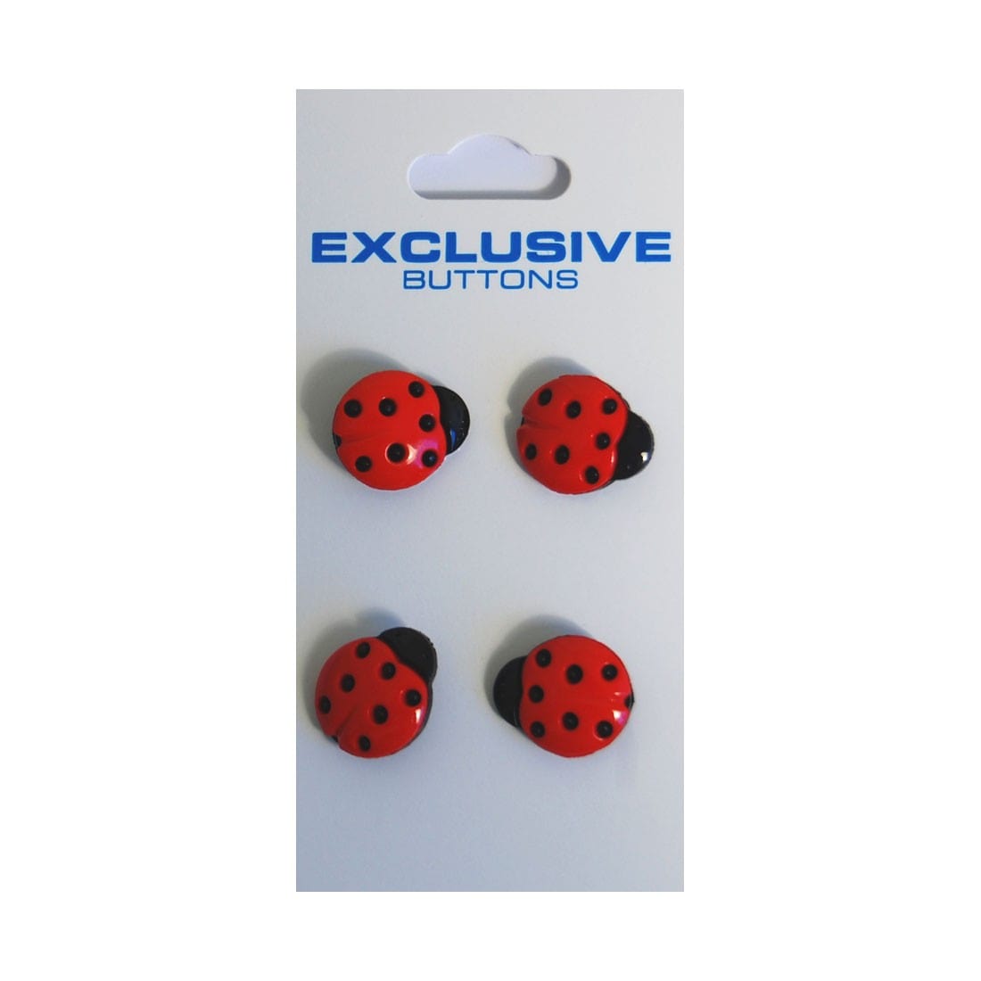 Module Buttons Module Carded Buttons: Code C: Size 15mm: Pack of 4 - The Sewing Studio