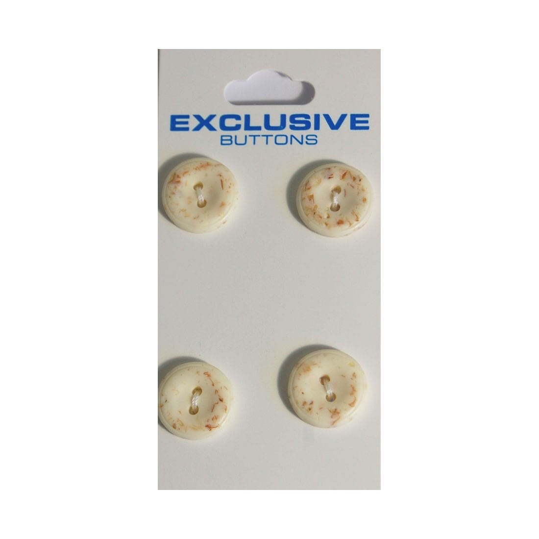 Module Buttons Module Carded Buttons: Code C: Size 15mm: Pack of 4 - The Sewing Studio