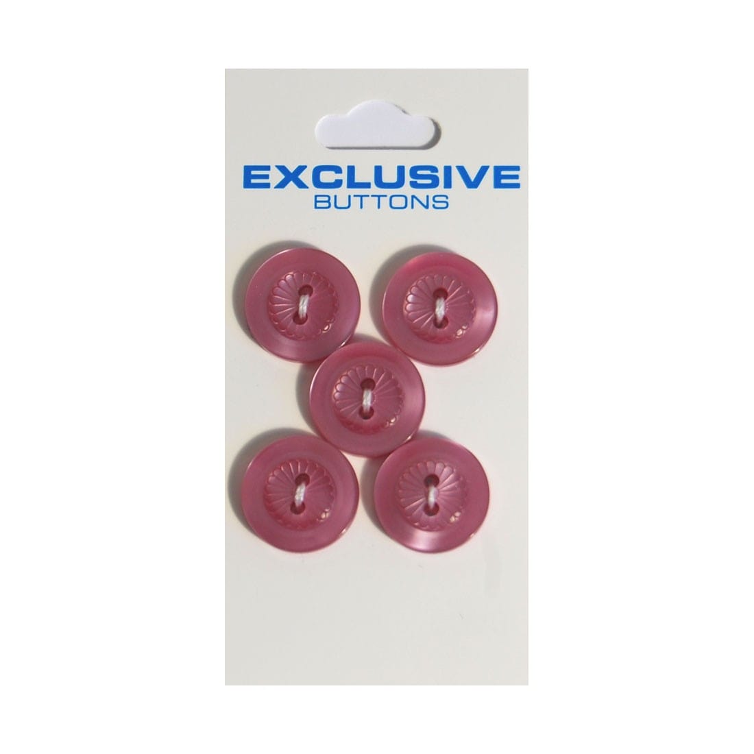 Module Buttons Module Carded Buttons: Code C: Size 16mm: Pack of 5 - The Sewing Studio