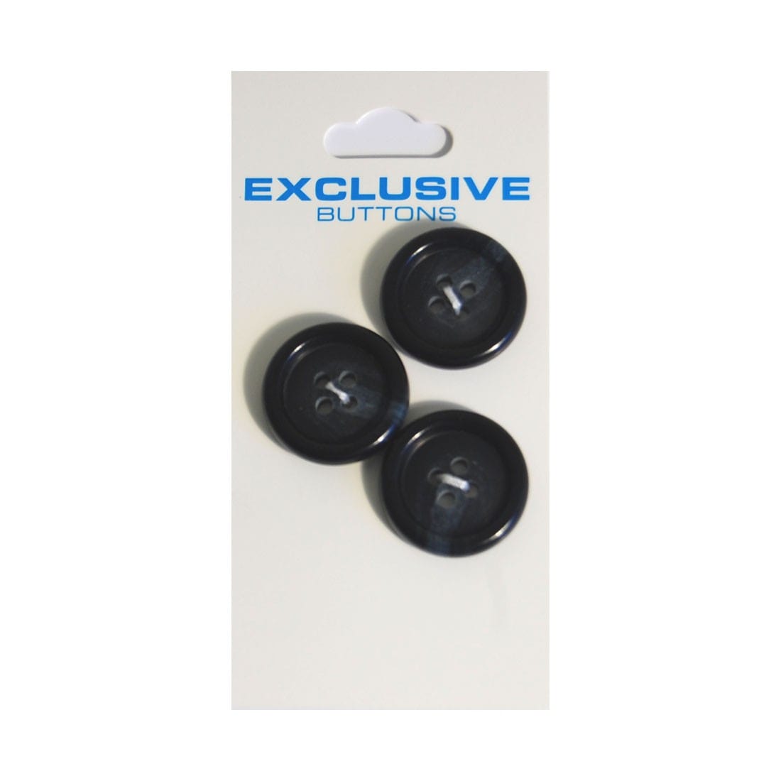 Module Buttons Module Carded Buttons: Code C: Size 20mm: Pack of 3 - The Sewing Studio