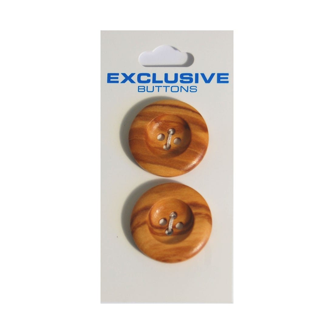 Module Buttons Module Carded Buttons: Code C: Size 25mm: Pack of 2 - The Sewing Studio