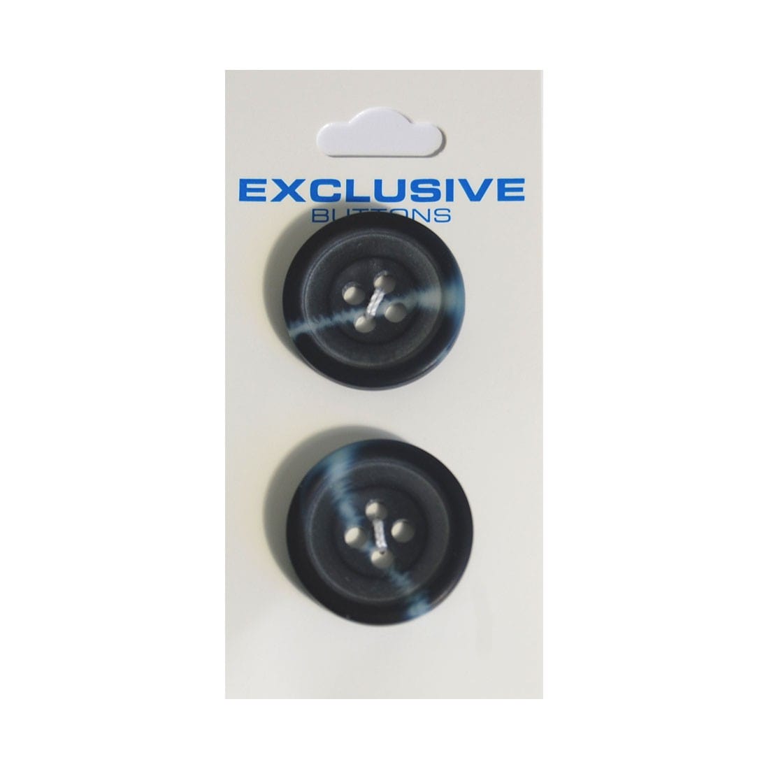 Module Buttons Module Carded Buttons: Code C: Size 25mm: Pack of 2 - The Sewing Studio