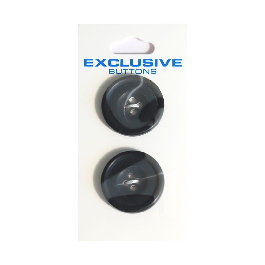 Module Buttons Module Carded Buttons: Code C: Size 25mm: Pack of 2 - The Sewing Studio