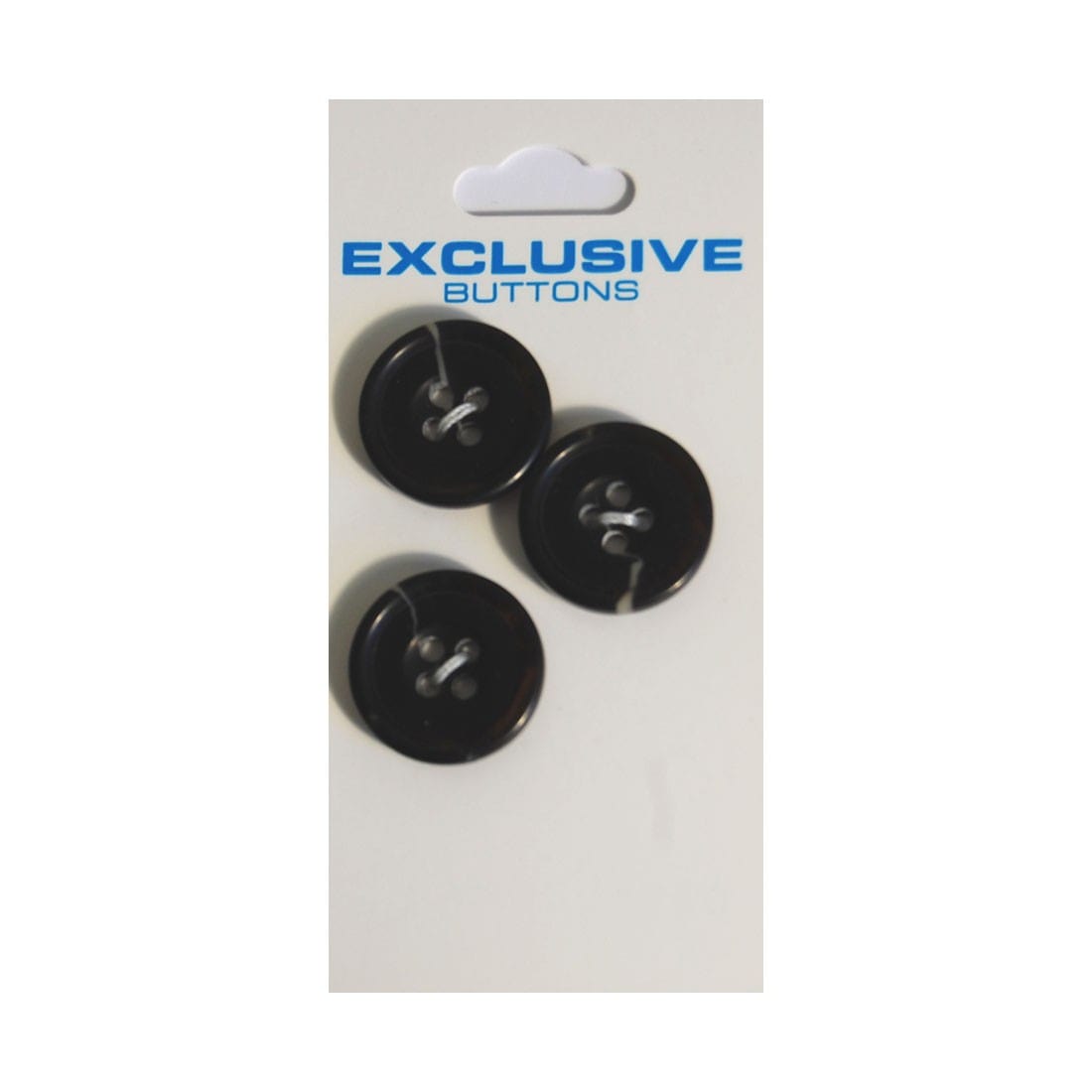 Module Buttons Module Carded Buttons: Code D: Size 15mm: Pack of 4 - The Sewing Studio