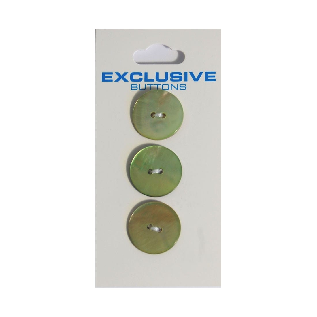 Module Buttons Module Carded Buttons: Code E: Size 17mm: Pack of 3 - The Sewing Studio