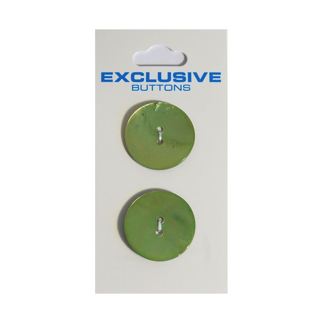 Module Buttons Module Carded Buttons: Code E: Size 22mm: Pack of 2 - The Sewing Studio