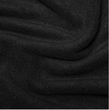 Oddies Fabric Fleece Fleece Anti Pil Premium Polar Fleece : Black - The Sewing Studio