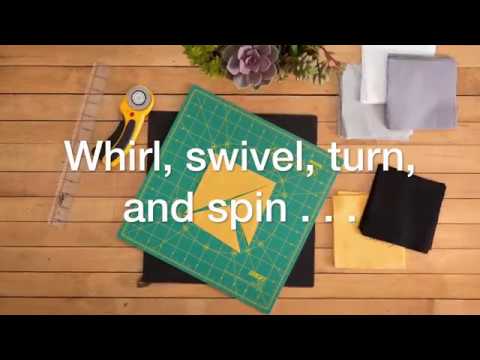 Olfa Cutting Mats Olfa Rotating Cutting Mat: 30x30cm  - The Sewing Studio