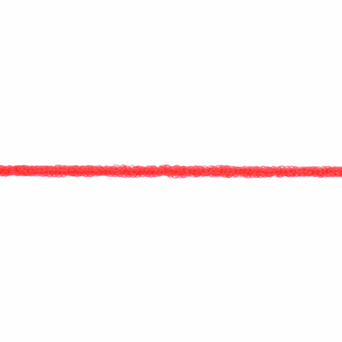 Face Mask Fuzzy Elastic Fluorescent Pink 2mm Wide (Per Metre)