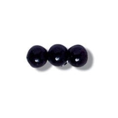 Pearl Beads: 4mm: Black: 86 quantity