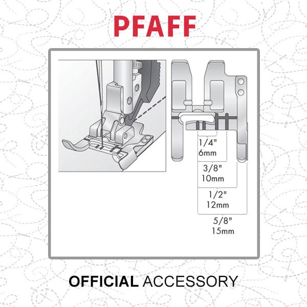 Pfaff Seam Guide Foot For Idt System 820772096