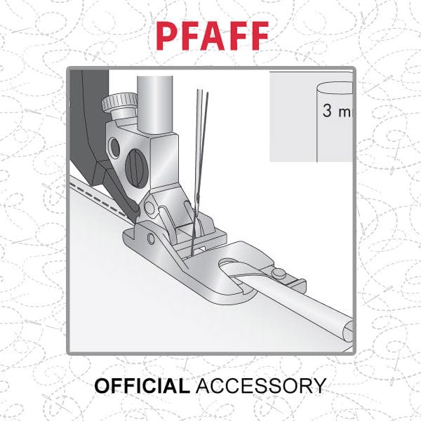 Pfaff Sewing Machine Accessories Pfaff 3Mm Rolled Hem Foot For Idt System 820249096 - The Sewing Studio
