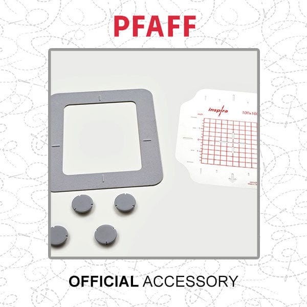 Pfaff Sewing Machine Accessories Pfaff Creative Petite Metal Hoop 100X100Mm 821098096 - The Sewing Studio