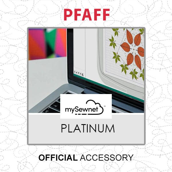 Pfaff Sewing Machine Accessories Pfaff mySewnet Embroidery Software PLATINUM 12 Months Subscription - The Sewing Studio