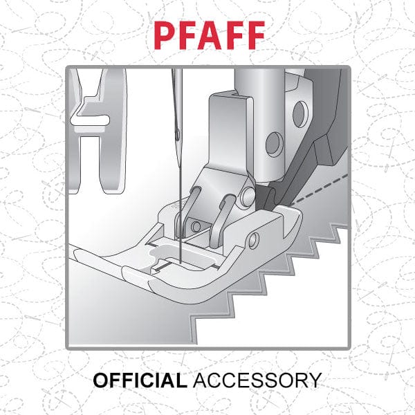 Pfaff Sewing Machine Accessories Pfaff Non-Stick Foot For Idt System 820664096 - The Sewing Studio