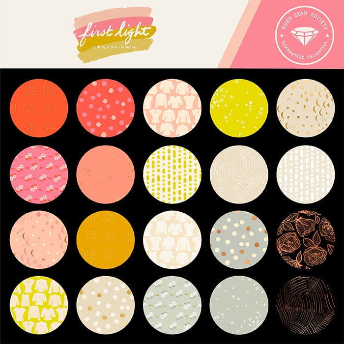 Ruby Star Society Fabric Pre Cuts Ruby Star Society First Light Jelly Roll - The Sewing Studio