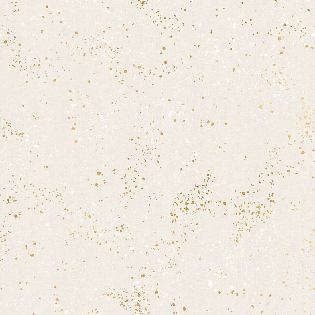 Ruby Star Society Fabric Ruby Star Speckled Metallic White Gold - The Sewing Studio
