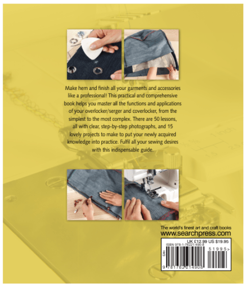 Search Press Books A Beginners Guide to Overlockers Sergers and Coverlockers - The Sewing Studio