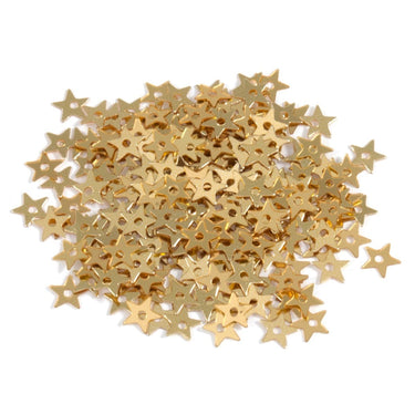 Sequins: Stars: 5mm: Gold: Pack of 250
