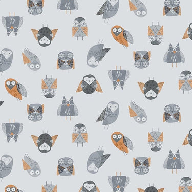 Livin'on The Hedge Fabric Hooters Owls