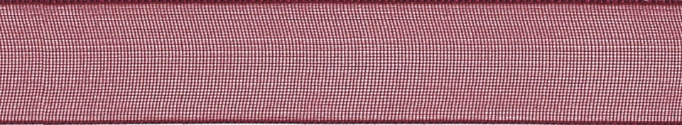 Super Sheer Ribbon: 25mm: Burgundy. Price per metre.