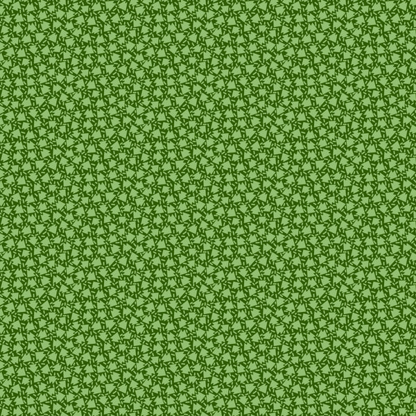 Makower Christmas Fabric Retro HoHo Tree Sprinkles Wintergreen A581G
