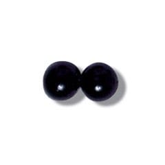 Trimits Beads Sequins Accessories Pearl Beads: 5mm: Black: 40 quantity - The Sewing Studio
