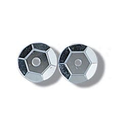 Trimits Beads Sequins Accessories Sequins: Cup: 8mm: Silver - The Sewing Studio