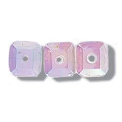 Trimits Beads Sequins Accessories Sequins: Square: 7mm: Transparent: 120 quantity - The Sewing Studio