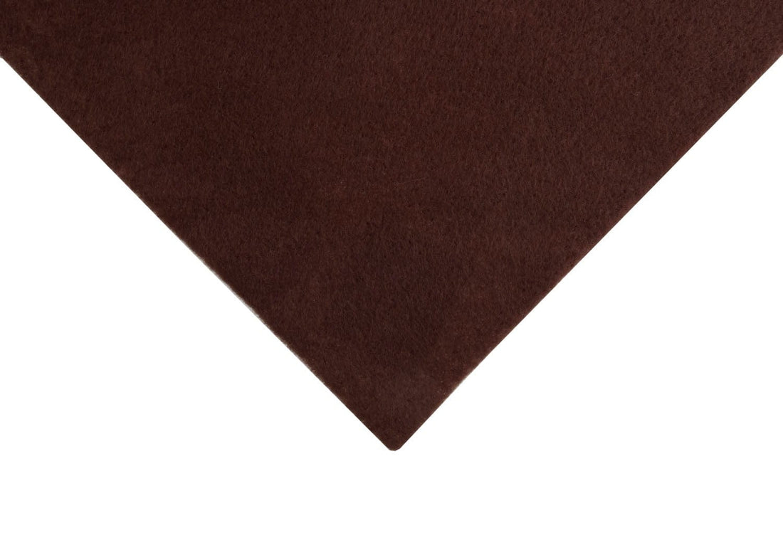 Trimits Felt 23x30cm Acrylic Felt Brown - The Sewing Studio