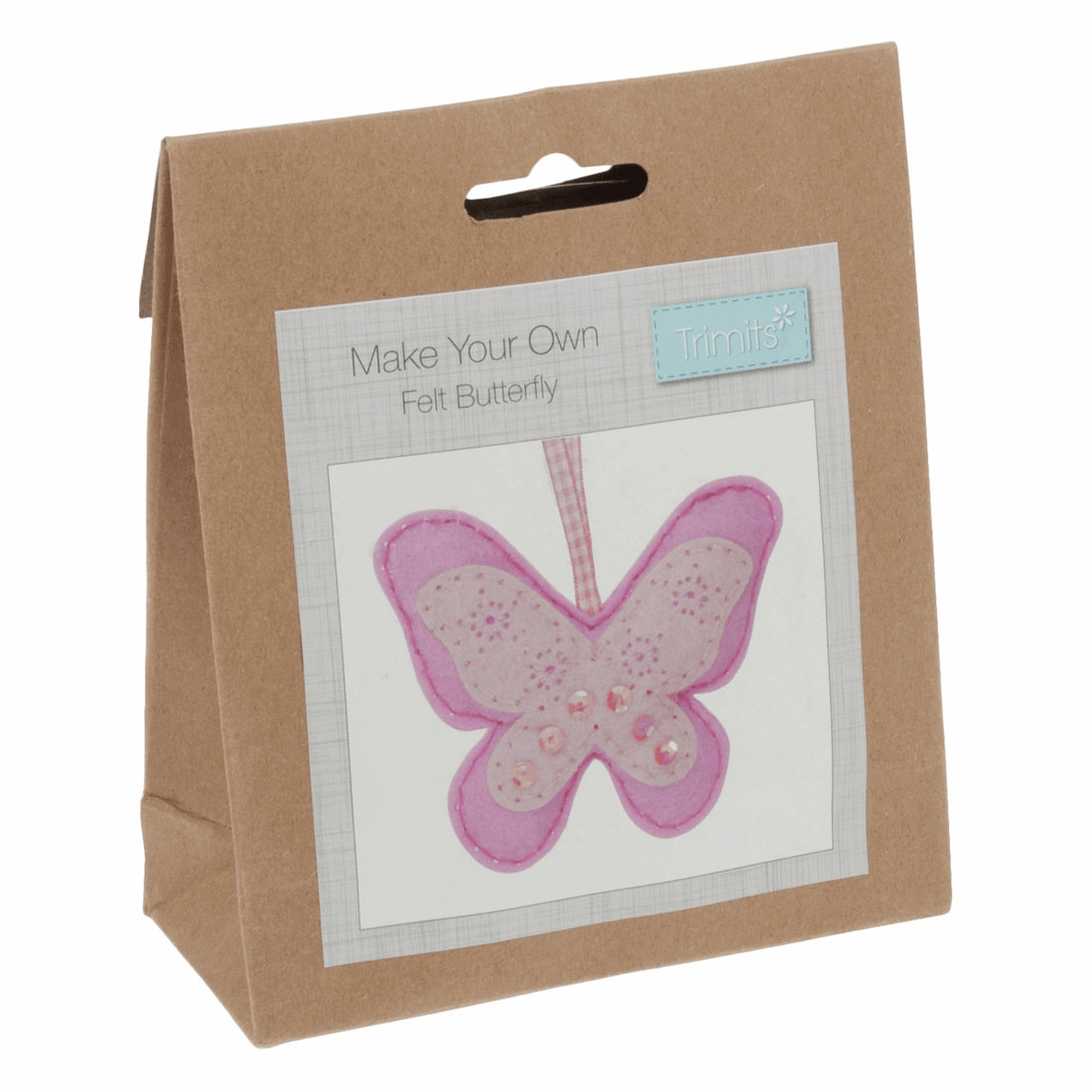Trimits Felting Kits Felt Decoration Kit: Butterfly - The Sewing Studio