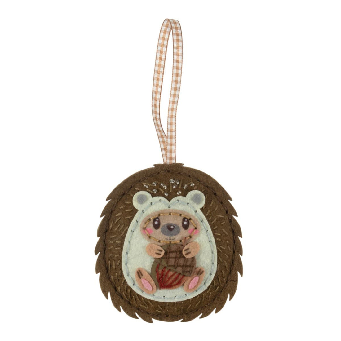 Trimits Felting Kits Felt Decoration Kit Hedgehog - The Sewing Studio