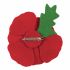Trimits Felting Kits Felt Decoration Kit: Make Your Own Poppy Brooch - The Sewing Studio