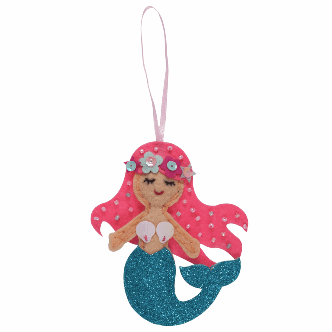 Trimits Felting Kits Felt Decoration Kit: Mermaid  - The Sewing Studio