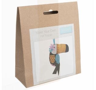Trimits Felting Kits Felt Kit Toucan - The Sewing Studio